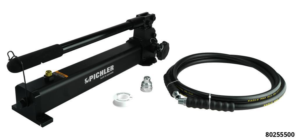80255500: HYDRAULIC HAND-OPERATED PUMP – COMPATIBLE WITH 12-TON & 20-TON INJECTOR REMOVAL CYLINDERS