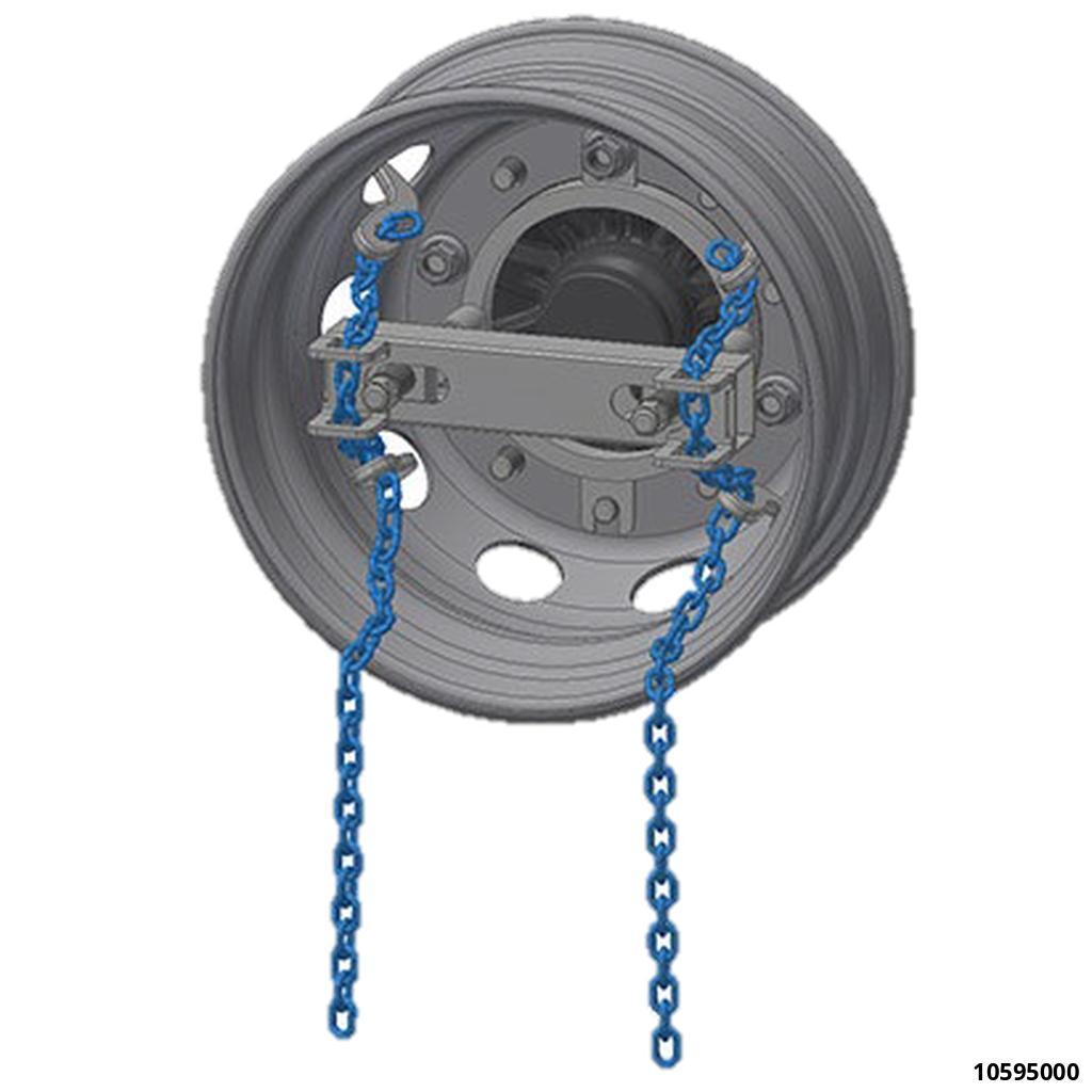 HEAVY DUTY WHEEL RIM PULLER FOR 17.5”, 19.5” AND 22.5” COMMERCIAL WHEELS WORKSHOP & ROADSIDE - 3