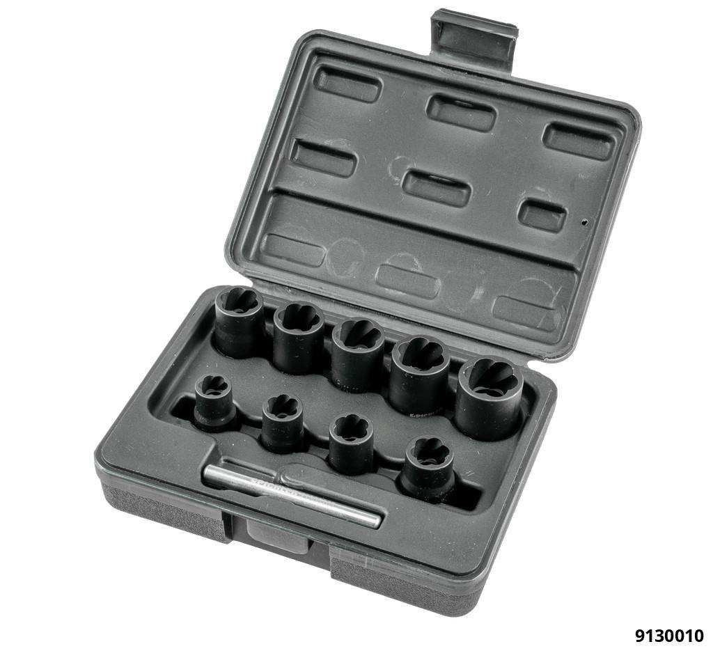 VAG COMPRESSION GLOW PLUG TWIST SOCKETS 10 - 19 MM 3/8" DRIVE - 4