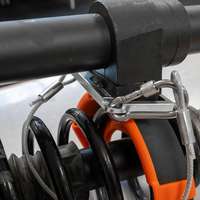 Federspanner für MC-Pherson mit 3 Paar Haltern, Ø 80 mm - 195 mm