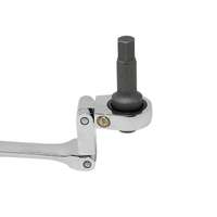 Double joint ratchet open-end wrench 13 mm, Fine-toothed, 120 teeth