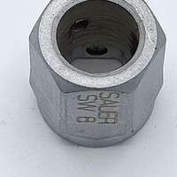 Spezialstecknuss SW 8 einsteckbar m. magnetischem aussen 6-kant SW12