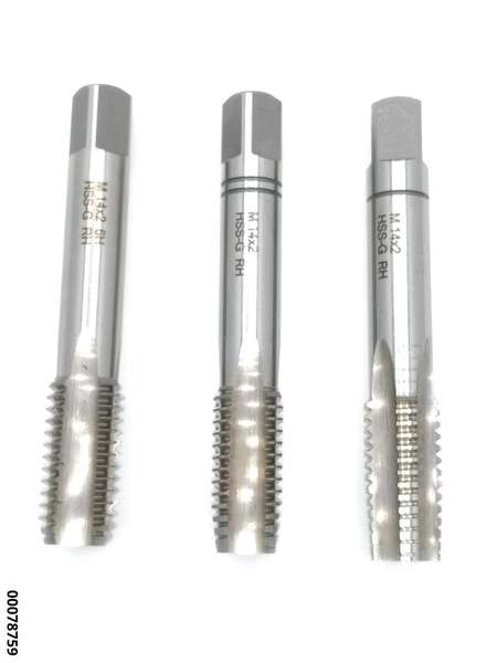 hansewerkzeug HSS-Hand-Gewinde-Bohrer-Satz 3tlg. Typ US-200 M14x2,0mm