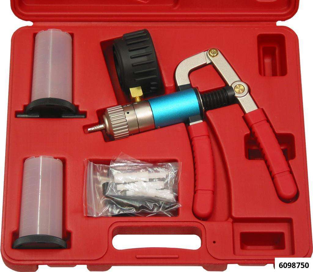 Pressure and Vacuum Pump Set with Accessories Metal