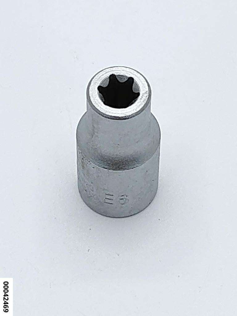 hansewerkzeug Steckschlüssel 1/4" Aussentorx E6