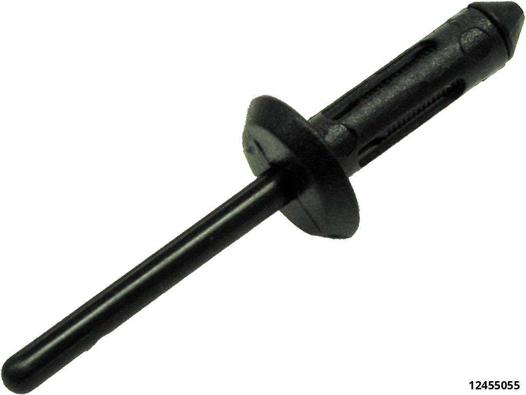 Kunststoffnieten VPE 25 Stk. Ø5,0mm x 17,2mm Klemmlänge: 3,0mm - 6,0mm