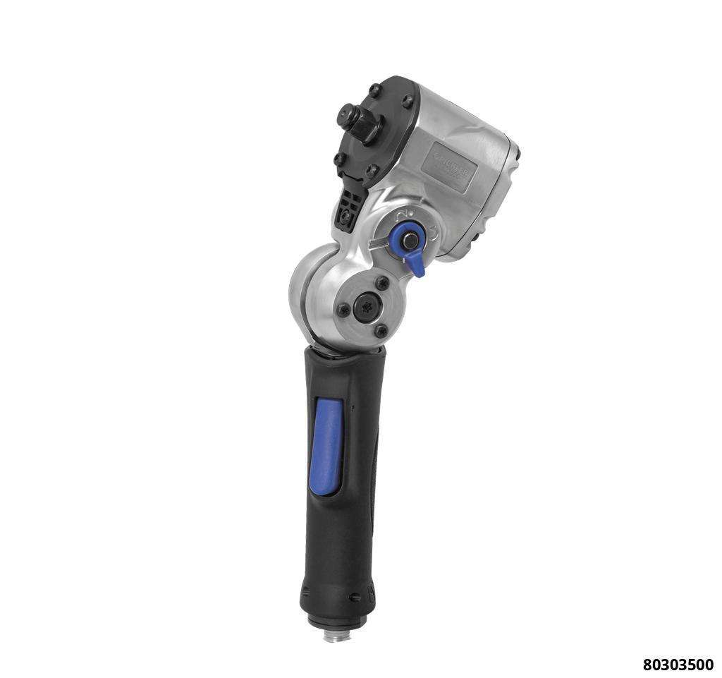 Air angle impact wrench ½"