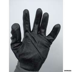 Werkstatt-Handschuh "Nylon-Strick Nitril"  Gr.10 (Teil-Nitril- Beschichtet, EN 388) (VE 12 Paar)