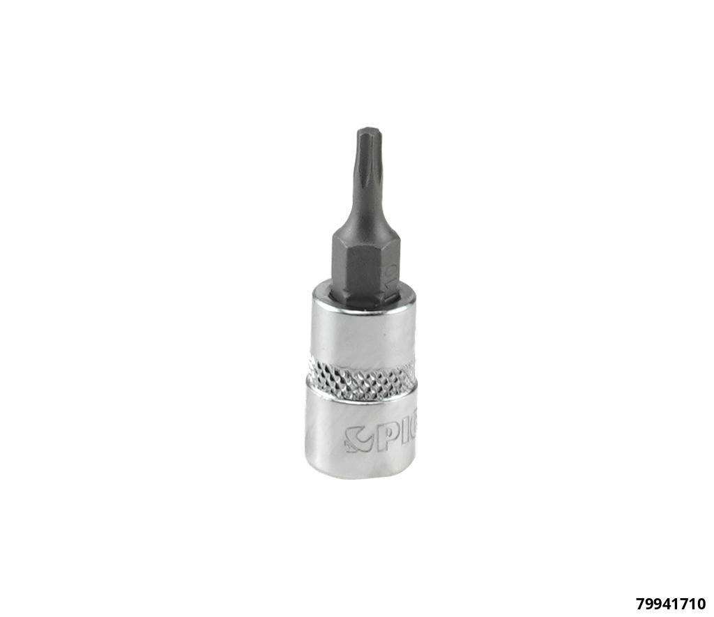 1/4" Steckschlüsseleinsatz, Torx, T10, Länge 37 mm