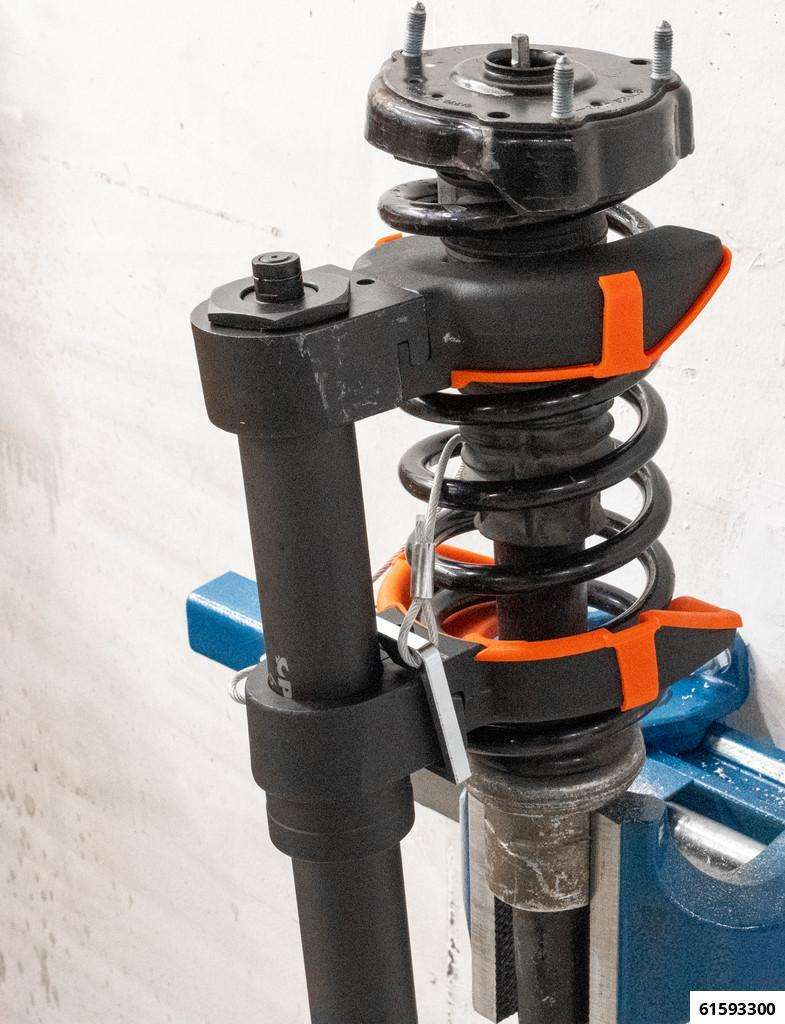 Federspanner für MC-Pherson mit 3 Paar Haltern, Ø 80 mm - 195 mm