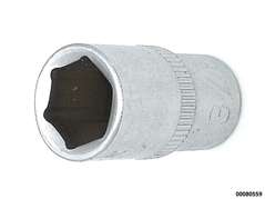 Steckschlüssel 1/4"-Antrieb - 3/8"-Abtrieb