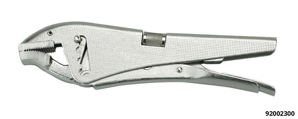 Gripzange mit Spezialhaltevorrichtung Backenform antirutsch für Rohre Ø 55mm