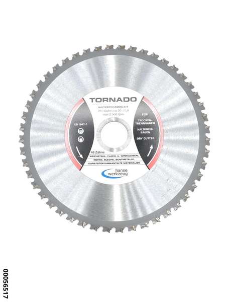 hansewerkzeug Tornado Kreissägeblatt HM-bestückt 210 x 2,1 x 30/25,4mm  48 Zähne