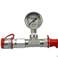 Manometer 0-800 Bar -  Ø 40mm für Hydraulikpumpen m. CEJN-Wallmekanschluss