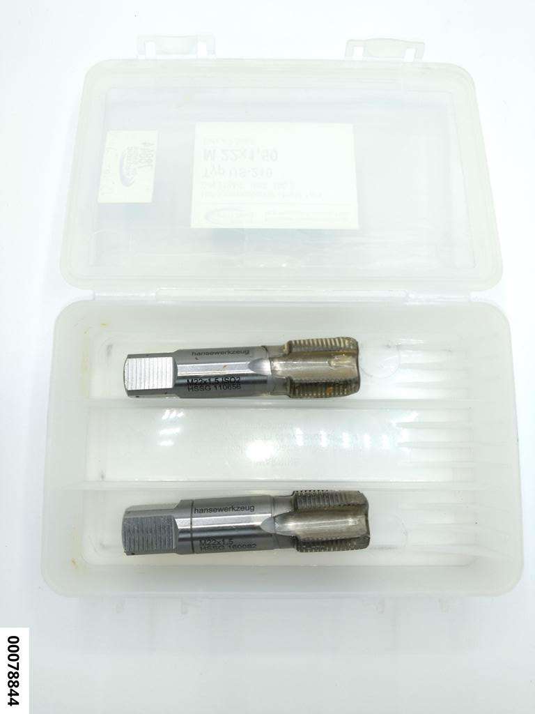 HSS-Handgewindebohrer-Satz US-210 2- tlg. M22x1,5mm