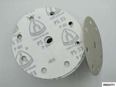 Schleifpapier, kletthaftend 150 mm K 80   Lochform: GLS 1  (VE 100 Stück) Stück)