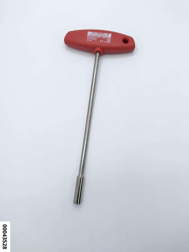 hansewerkzeug Quergriffschraubendreher f. Aussensechskantschrauben SW6.0X200mm