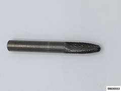 Vollhartmetall-Rotierfräser, Flammenform, 6,0mm, kreuzverzahnt