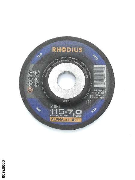 hansewerkzeug Spezial-Schruppscheibe FM-Schrupp 115 x 7,0 x 22,23mm *LA