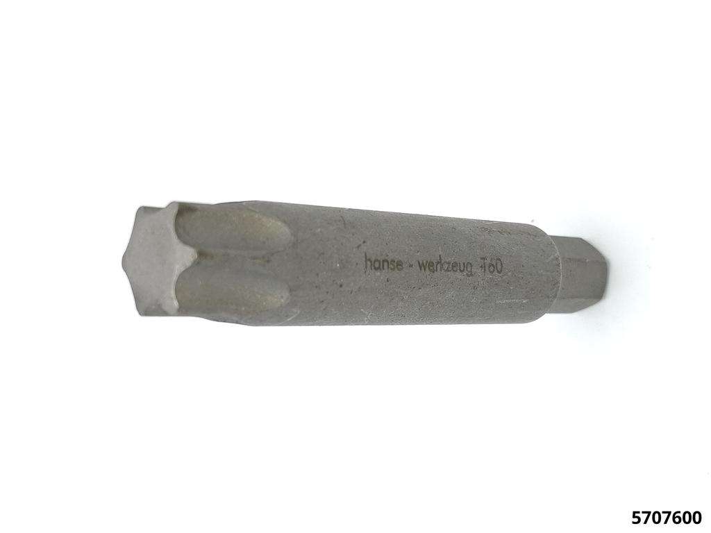 Embout Torx sans perçage Réception 10 mm TX 60 x 75