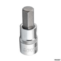 3/8" Socket, hex, 7 mm, length 48 mm