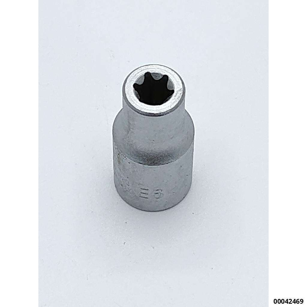 Steckschlüssel 1/4" Aussentorx E6