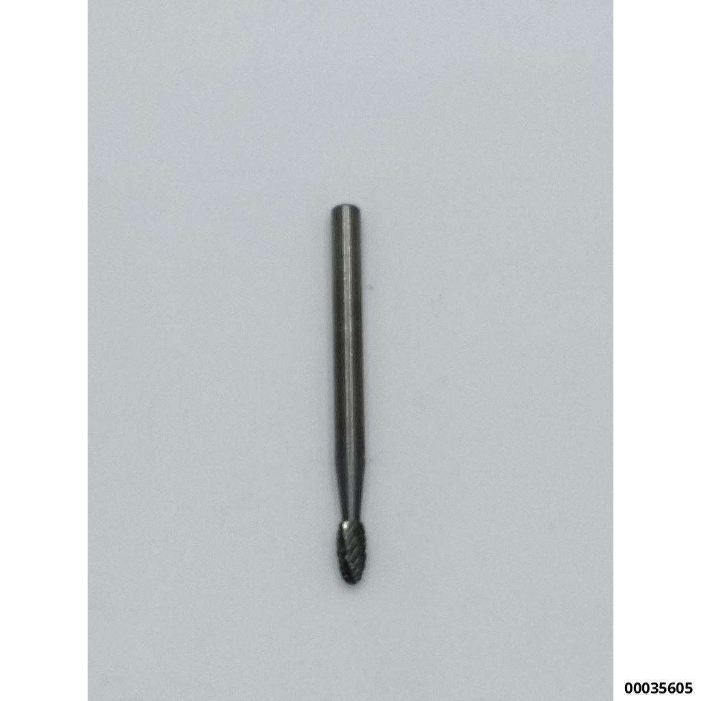 Vollhartmetall-Rotierfräser, Tropfenform mit 3mm Schaft