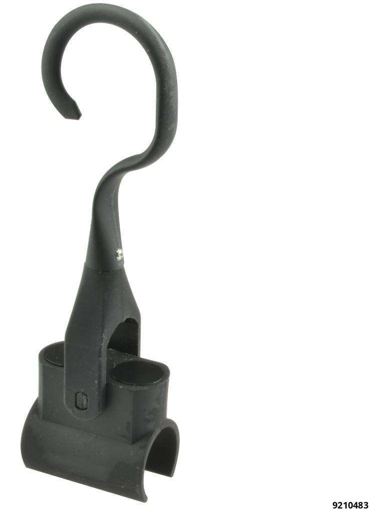 Cliphalter mit Haken und Magnet für LINE LIGHT Leuchten