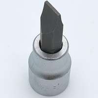 Steckschlüssel 3/8" Flachschlitz SW8 Länge: 22/48mm