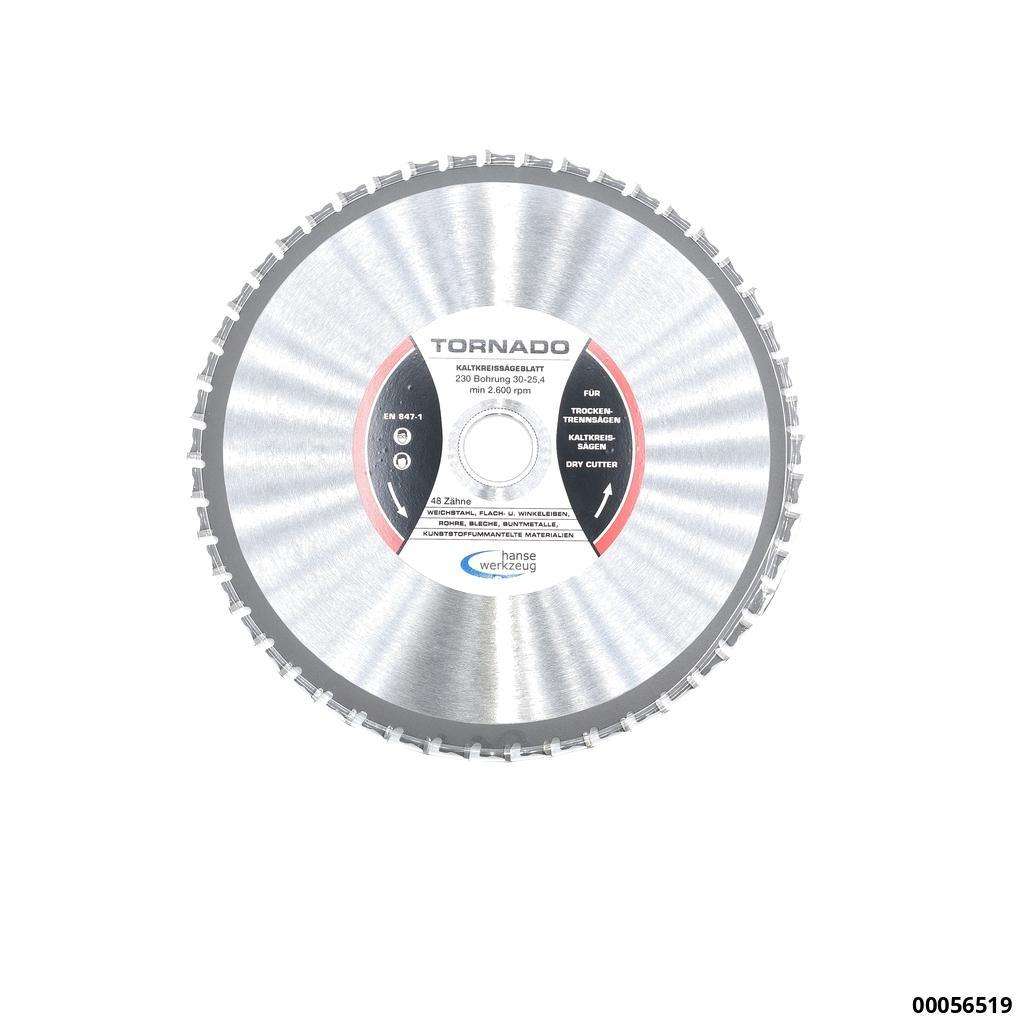 Tornado Kreisägeblatt HM-bestückt 230 x 2,2 x 30/ 25,4 mm  48 Zähne