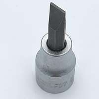 Steckschlüssel 3/8" Flachschlitz SW7 Länge: 22/48mm