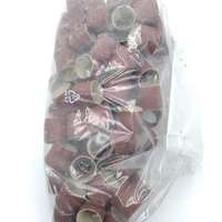 Schleifmanschetten Aluminium-oxyd 25x25mm  Korn 80 (VE 100 Stück)