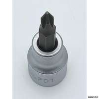 Steckschlüssel 3/8" PH1 Länge: 22/48mm