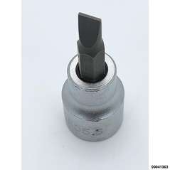 Steckschlüssel 3/8" Flachschlitz SW5,5 Länge: 22/48mm