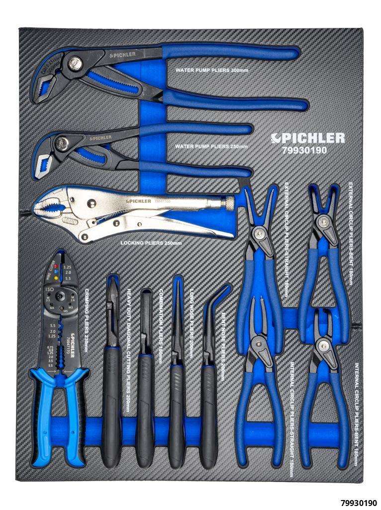 Pliers Set, 12 pcs.
