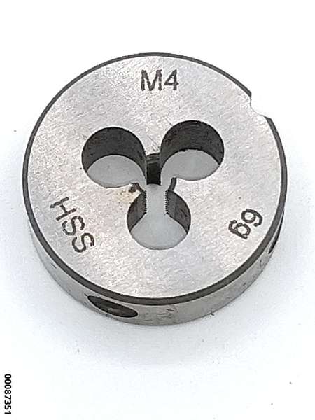 hansewerkzeug HSS Gewindeschneideisen M4 aus Satz-Nr.87360