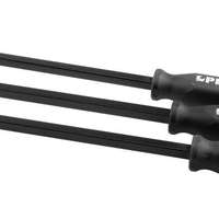 Extended reach pin punches XXL 3 pcs. Ø 6 mm, 8 mm, 10 mm