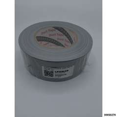Gewebe-Powerband, silber 50m Breite 50 mm