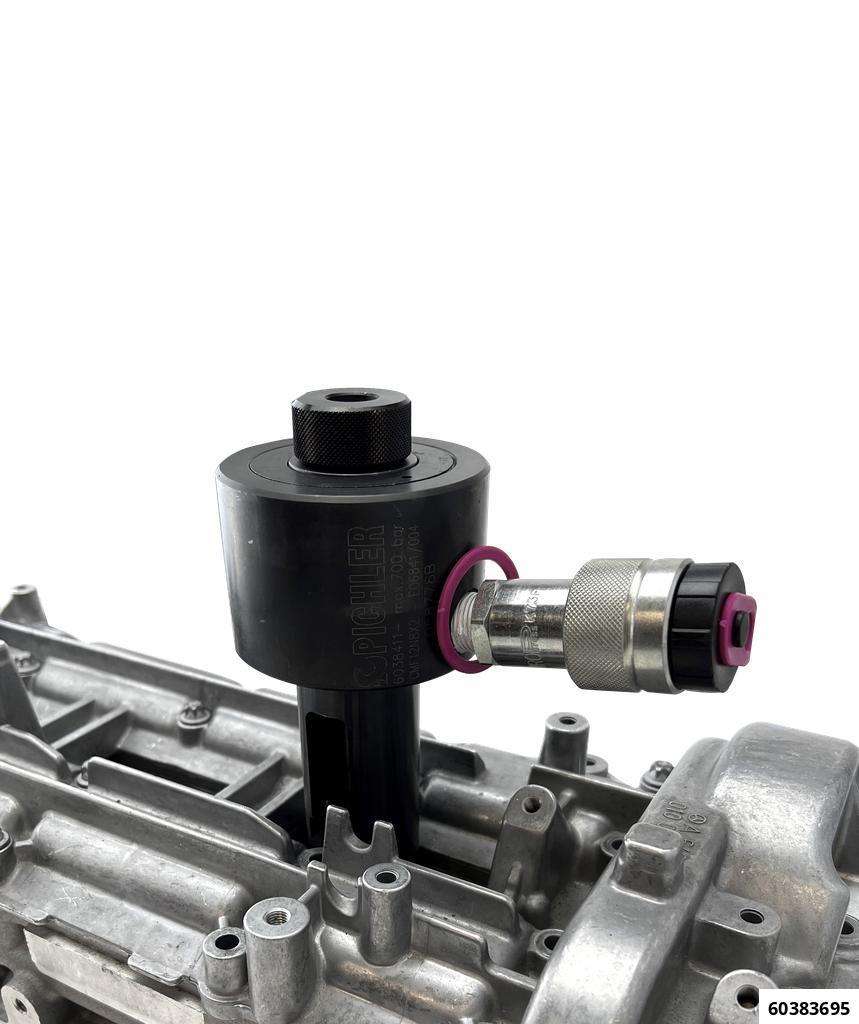 Injektor Demontagesatz Mod. MB OM 611, 612, 613, 646, 647, 648, 651 mit 12 t Hydraulikzylinder
