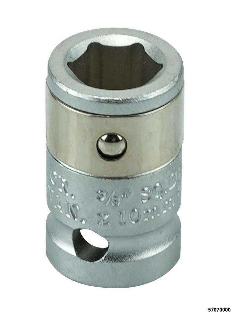 Aufnahme Adapter 10 mm mit Kugelsicherung Antrieb 3/8"