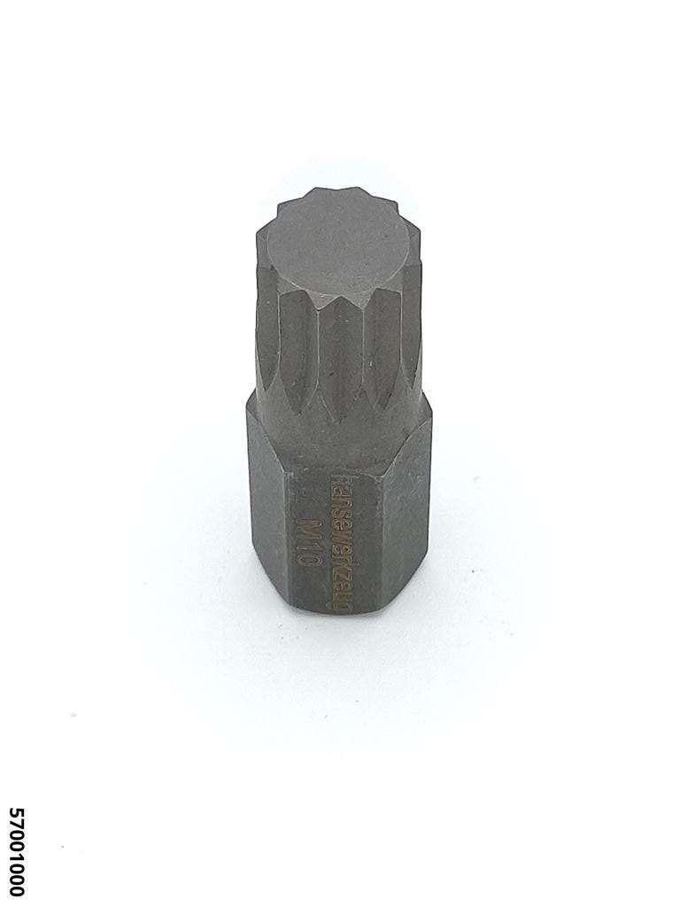 Vielzahneinsatz XZN Aufn.10 mm  M 10 x 30