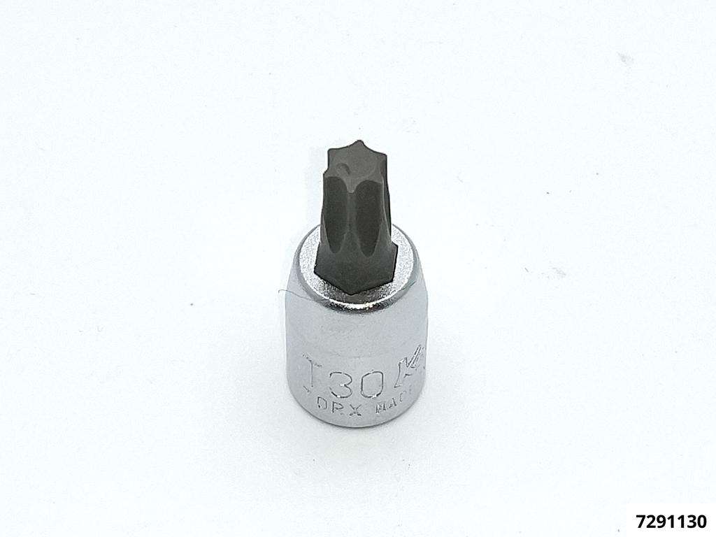 T-profile bit sockets T30 1/4" drive x 32 long not tamper proof