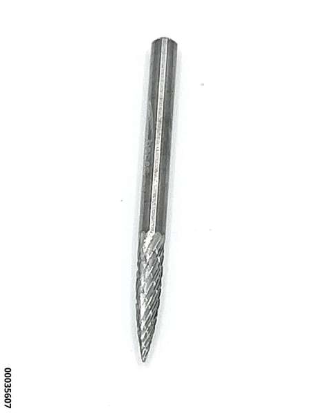 hansewerkzeug Vollhartmetall-Rotierfräser, Flammen/Spitzbogenform mit 3mm Schaft
