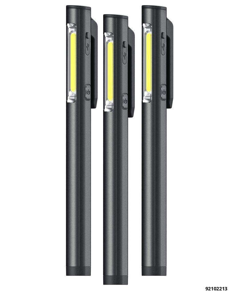 Kit lampe stylo professionnel 3 pcs. Spot-LED 200…
