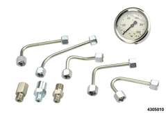 Common-Rail testing device CRP01.2 pressure gauge 0-1000bar + 2 lines + 1 adapter ET446 M12x1.5 AG