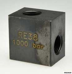 Hydrauliknippel Winkeladapter RE38 3/8" NPT