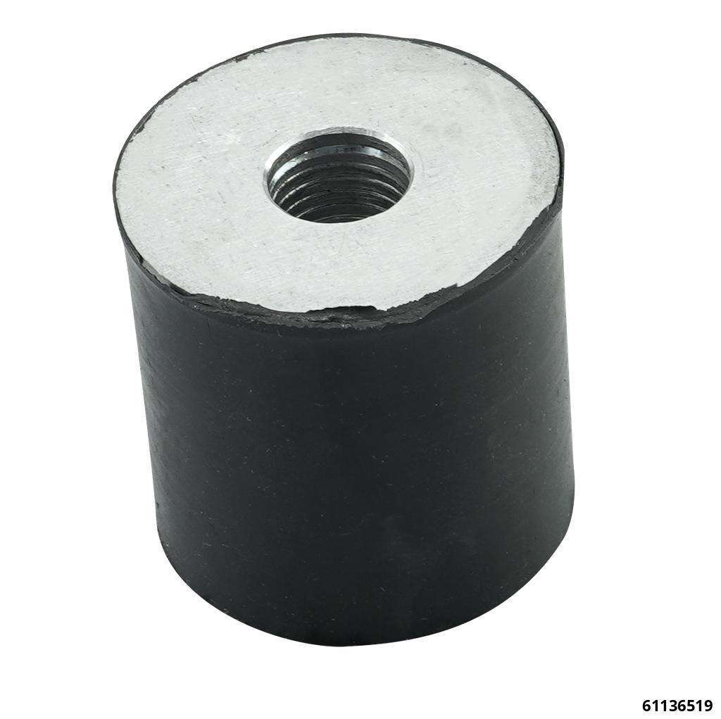 Gummi-Auflagepuffer 50x35 auf 16,0mm aufgebohrt für z.B. 61136500