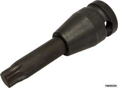 Douille renforcée 1/2" embout torx T55x80mm - Haute qualité -