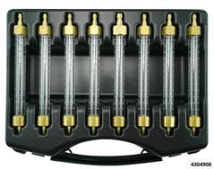 Mesure retour carburant CRP08 injecteur Comman Rail jeu de 8 tubes en Plexiglas ( tube rechange: