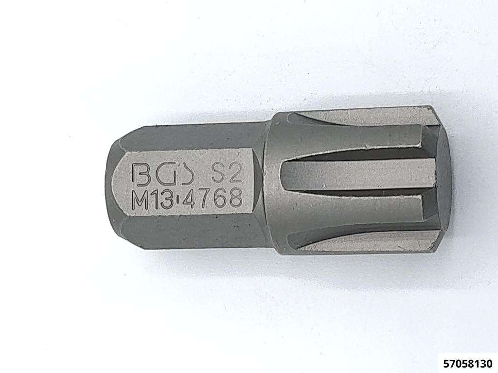 Keilzahneinsatz "RIBE" M 13 Länge 30 mm Aufnahme 10 mm